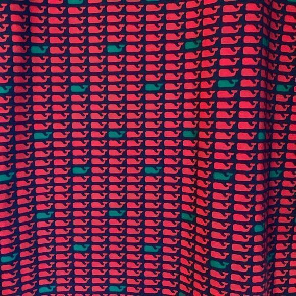 Vineyard Vines logo patterned dress. Girls size 14. - Picture 6 of 10